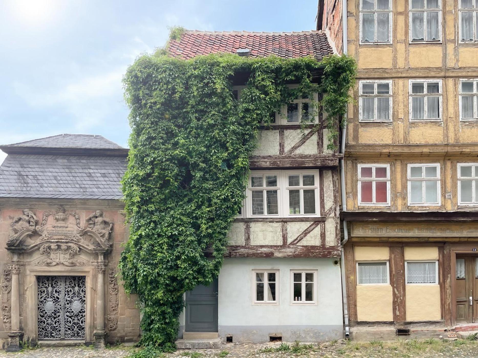 Das Fachwerkhaeuschen Am Kornmarkt - Herzlich & Charmant Quedlinburg Exteriör bild